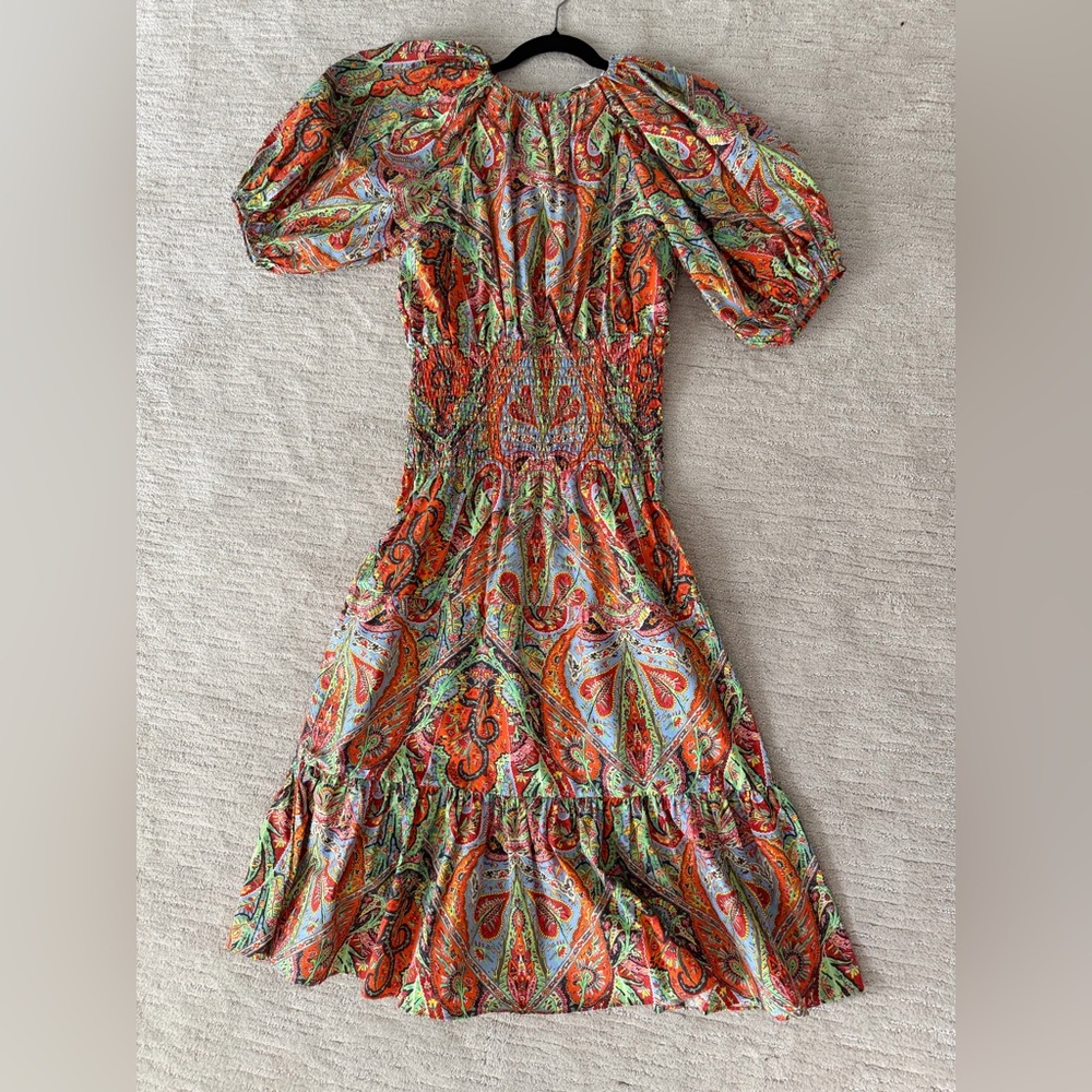 Rhode Color of Love Print Midi Dress